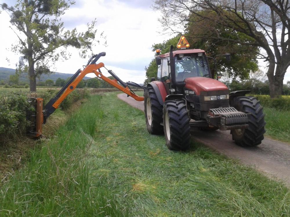 Élagage d'arbres près de Chalon-sur-Saône